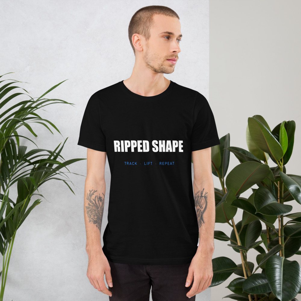 Ripped Shape Wordmark Tee