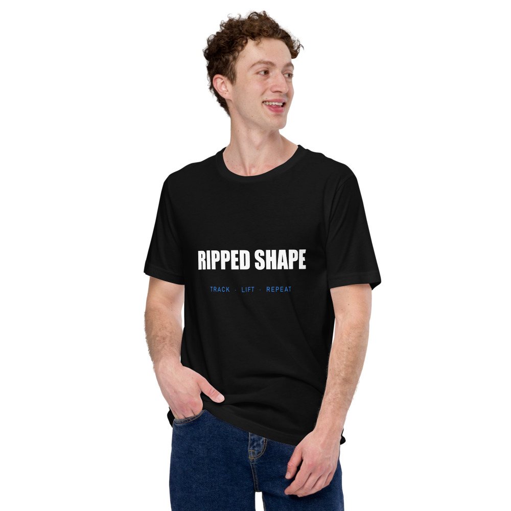 Ripped Shape Wordmark Tee Front