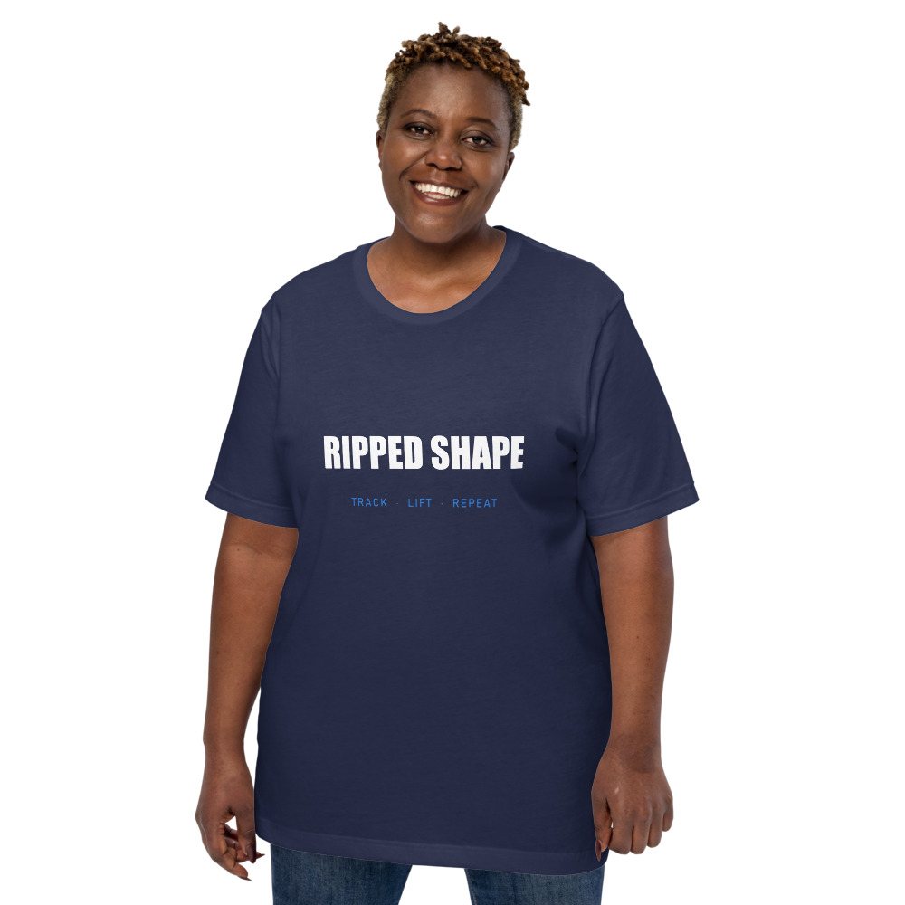 Ripped Shape Wordmark Tee Front
