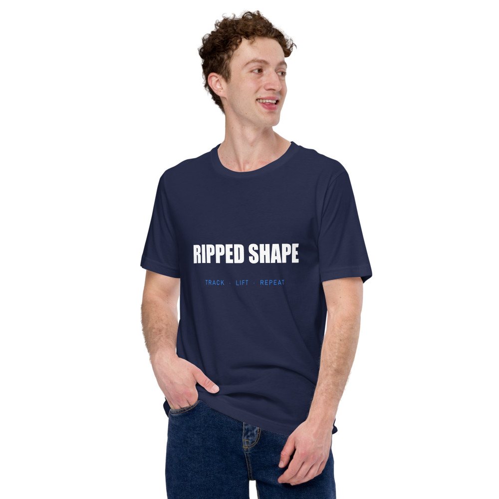 Ripped Shape Wordmark Tee Front