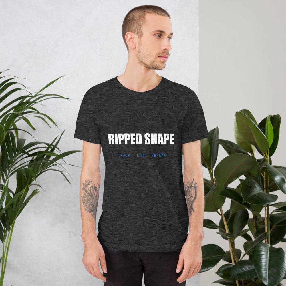 Ripped Shape Wordmark Tee Front