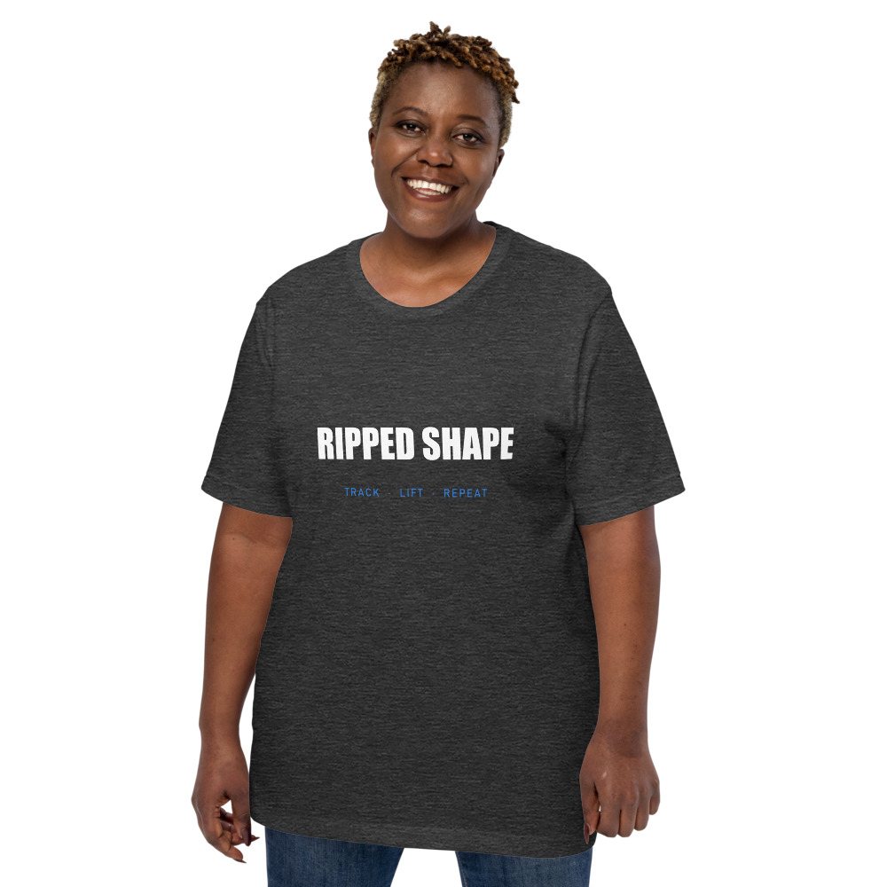 Ripped Shape Wordmark Tee Front