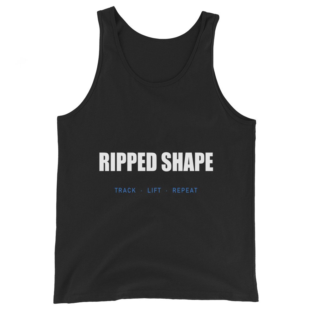Ripped Shape Wordmark Tank
