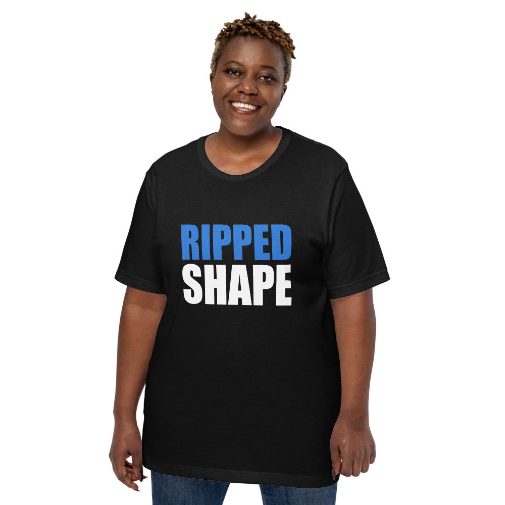 Ripped Shape Stacked Tee Front