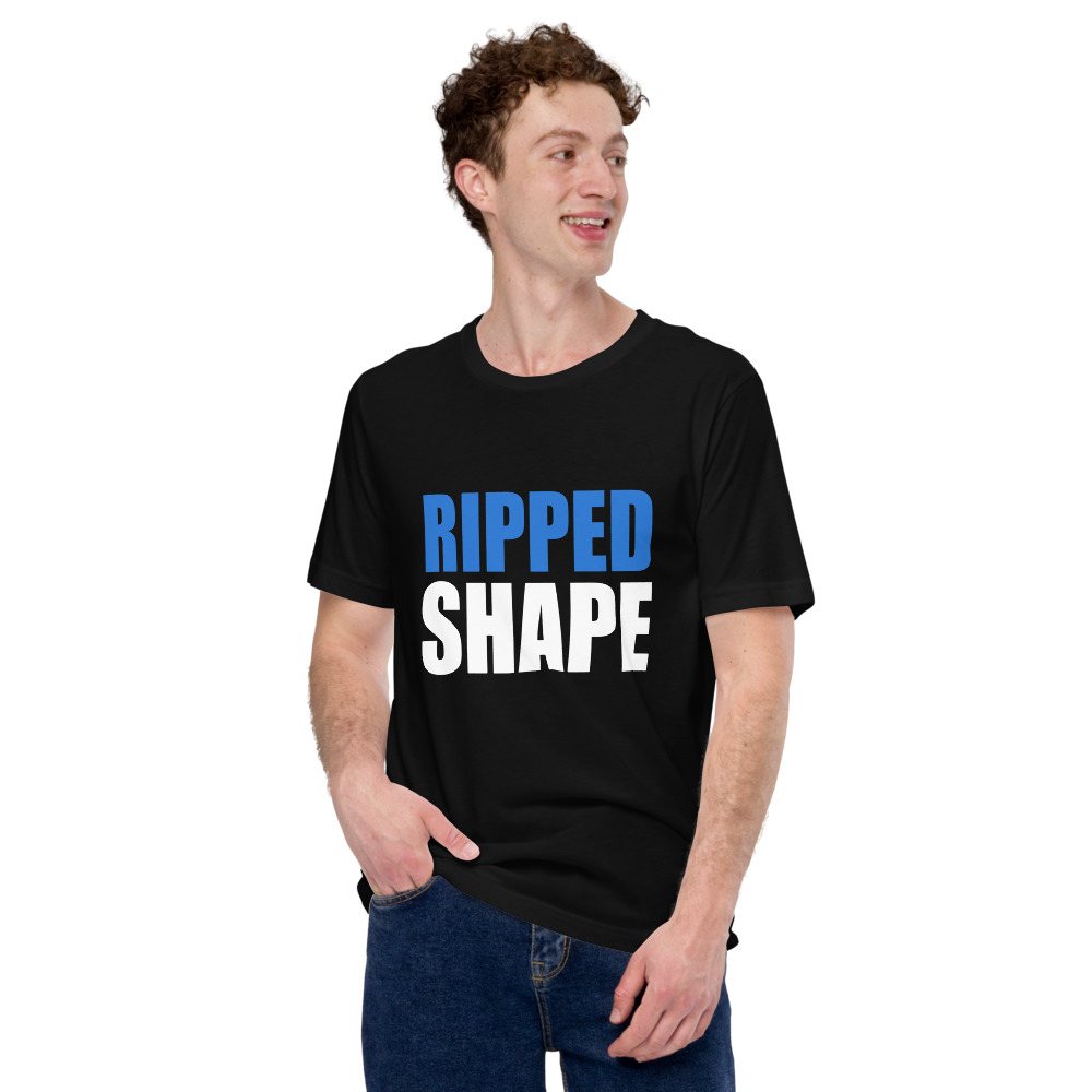 Ripped Shape Stacked Tee Front