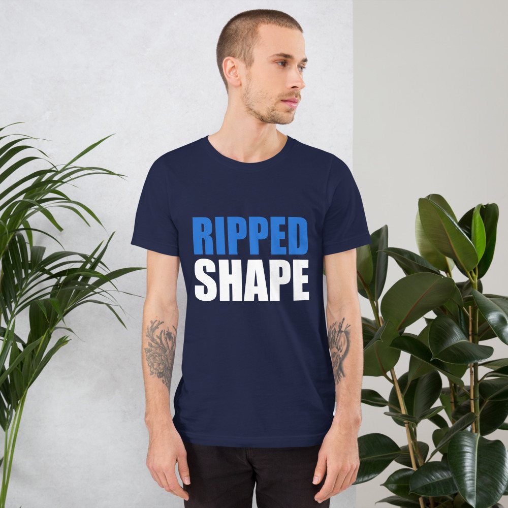 Ripped Shape Stacked Tee Front