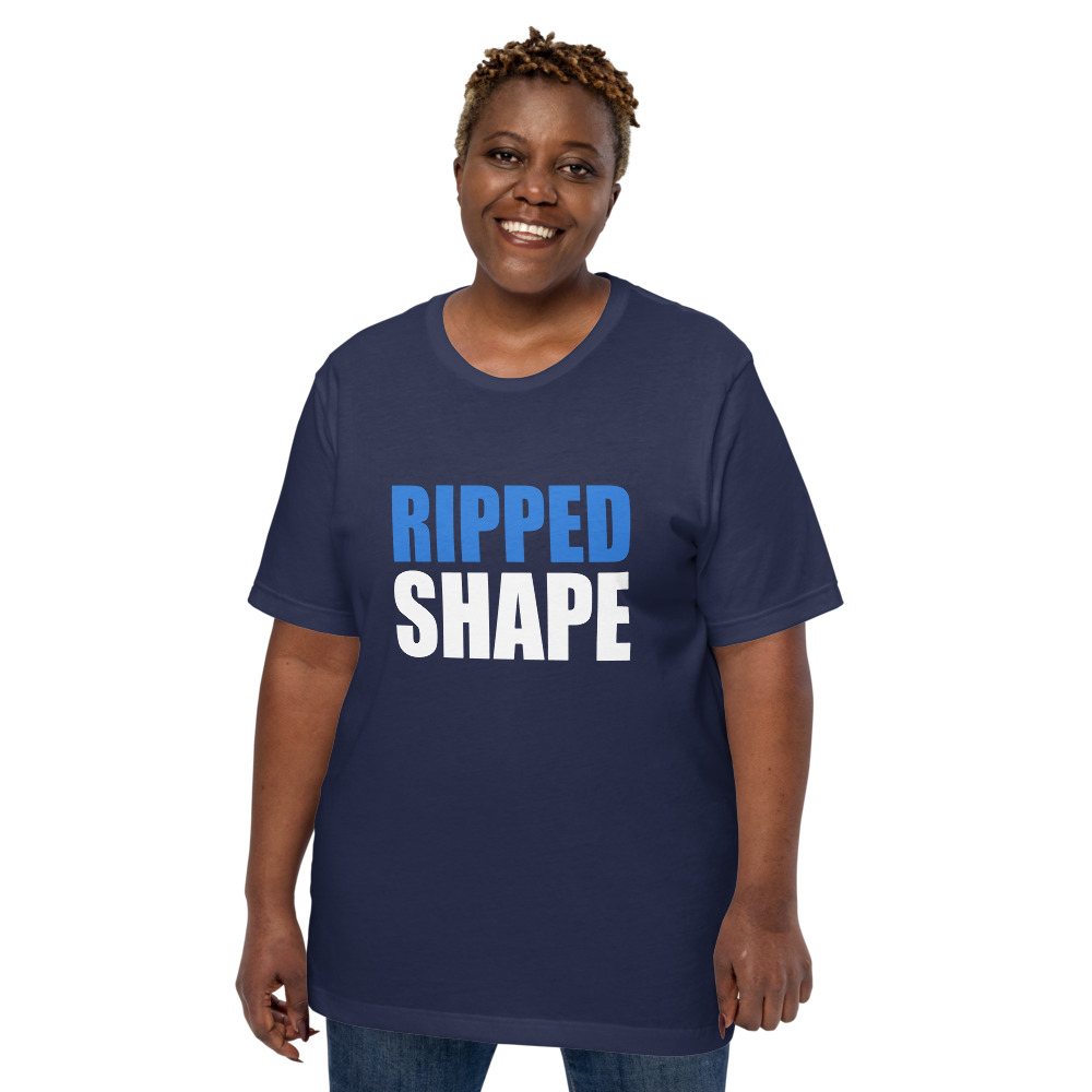 Ripped Shape Stacked Tee Front