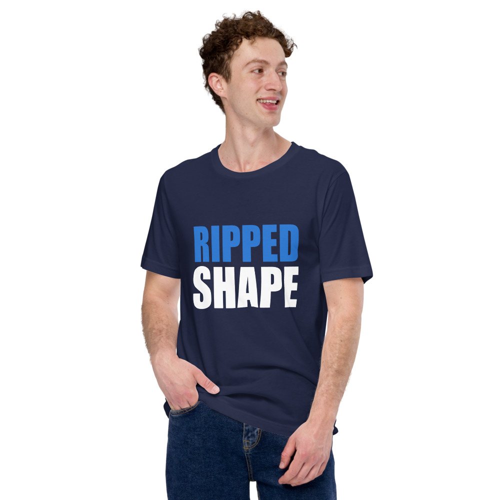 Ripped Shape Stacked Tee Front