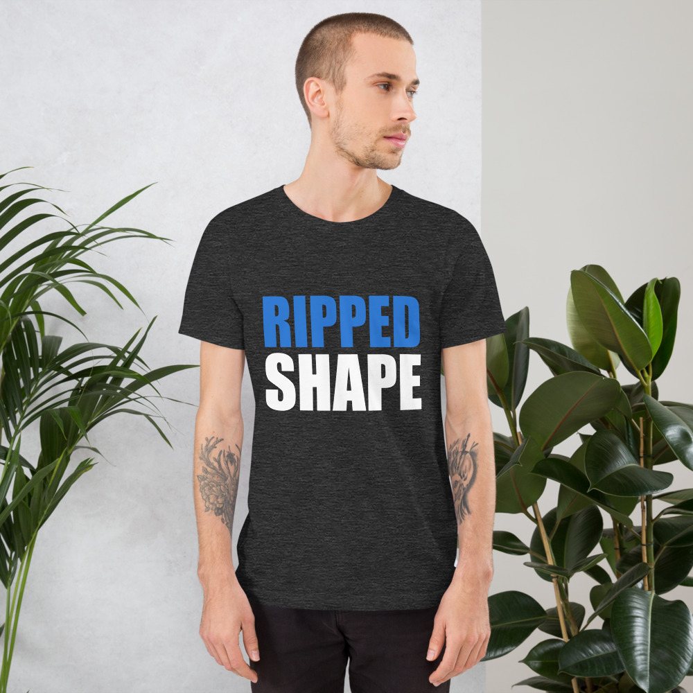 Ripped Shape Stacked Tee Front