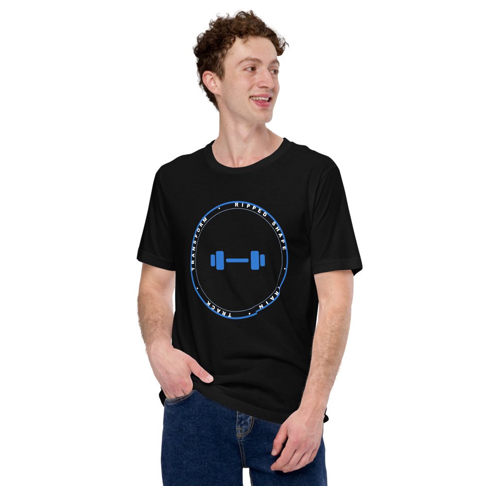 Ripped Shape Badge Tee Front