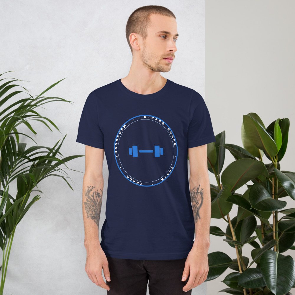 Ripped Shape Badge Tee Front