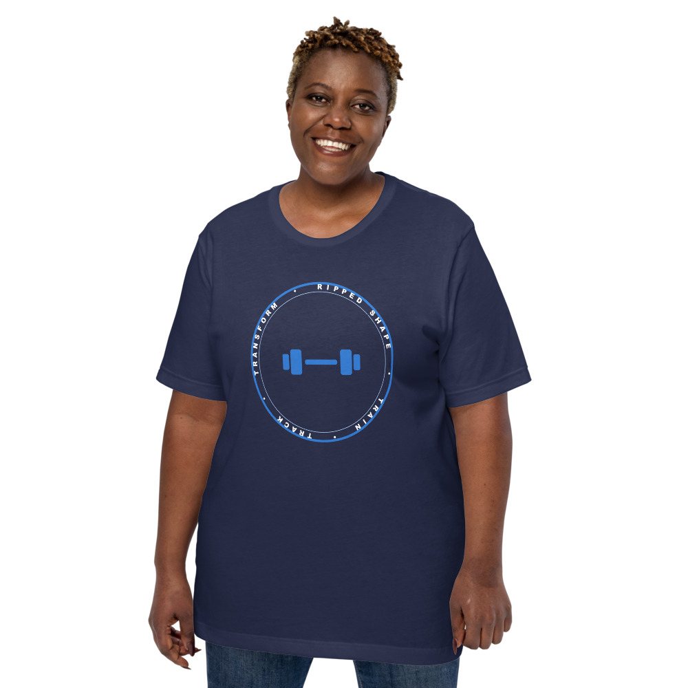 Ripped Shape Badge Tee Front