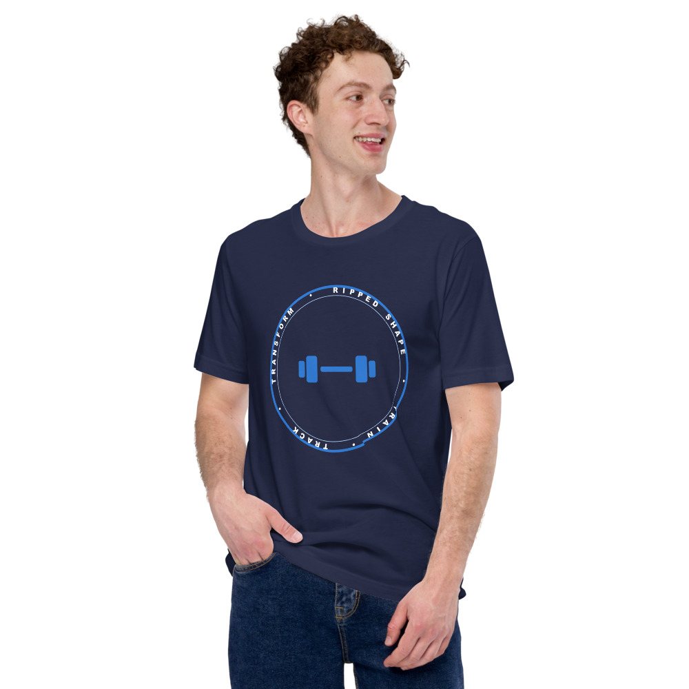 Ripped Shape Badge Tee Front