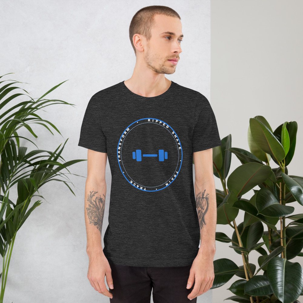 Ripped Shape Badge Tee Front
