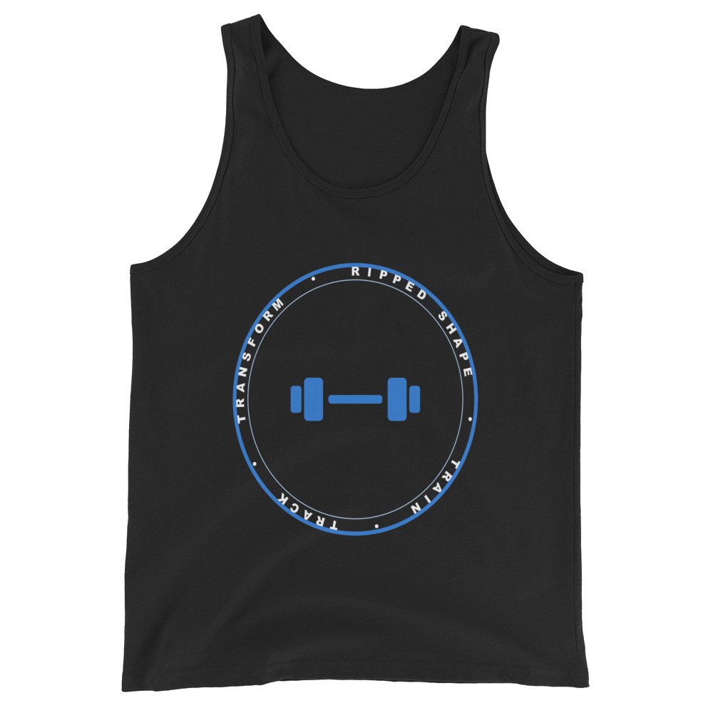 Ripped Shape Badge Tank