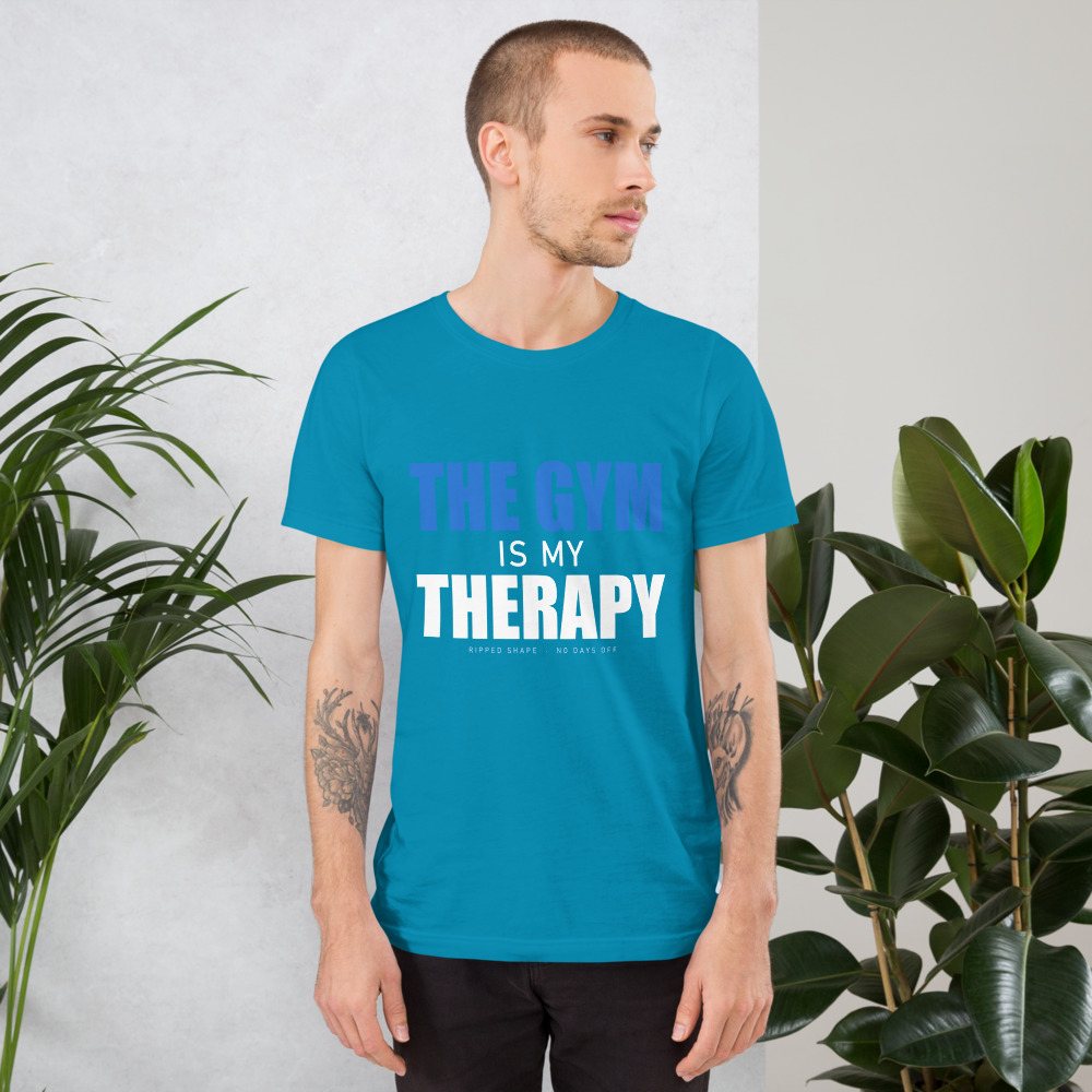Ripped Shape Gym Therapy Tee