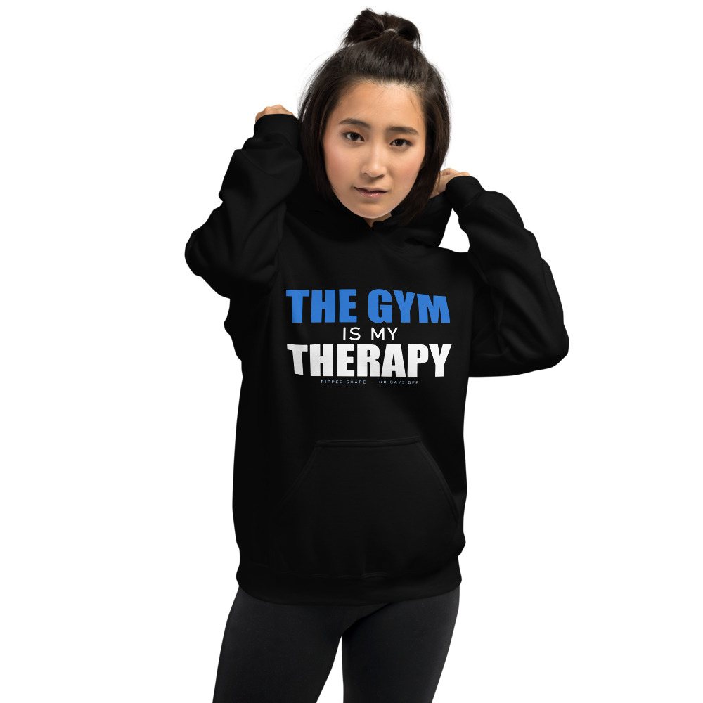Ripped Shape Gym Therapy Hoodie