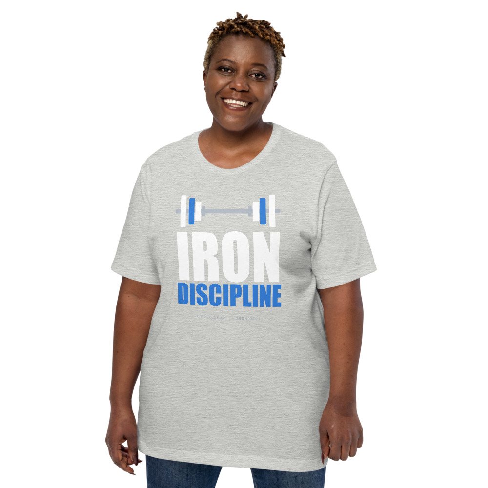 Ripped Shape Iron Discipline Iron Dept. Tee Front