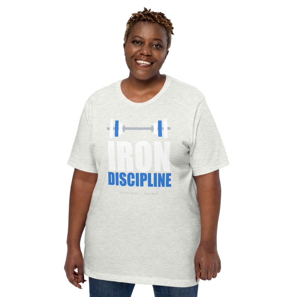 Ripped Shape Iron Discipline Iron Dept. Tee Front