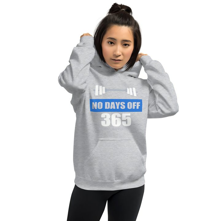 Ripped Shape No Days Off 365 Iron Dept. Hoodie