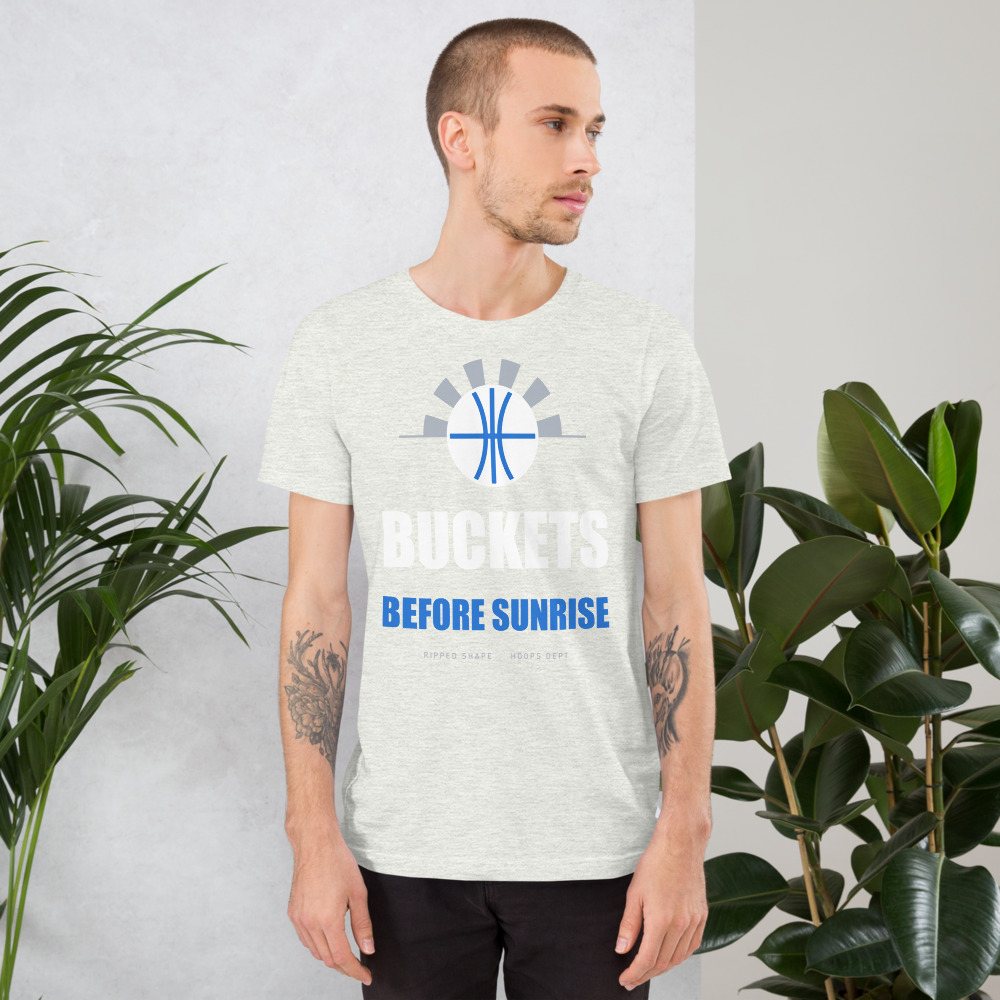 Ripped Shape Buckets Before Sunrise Sport Tee Front