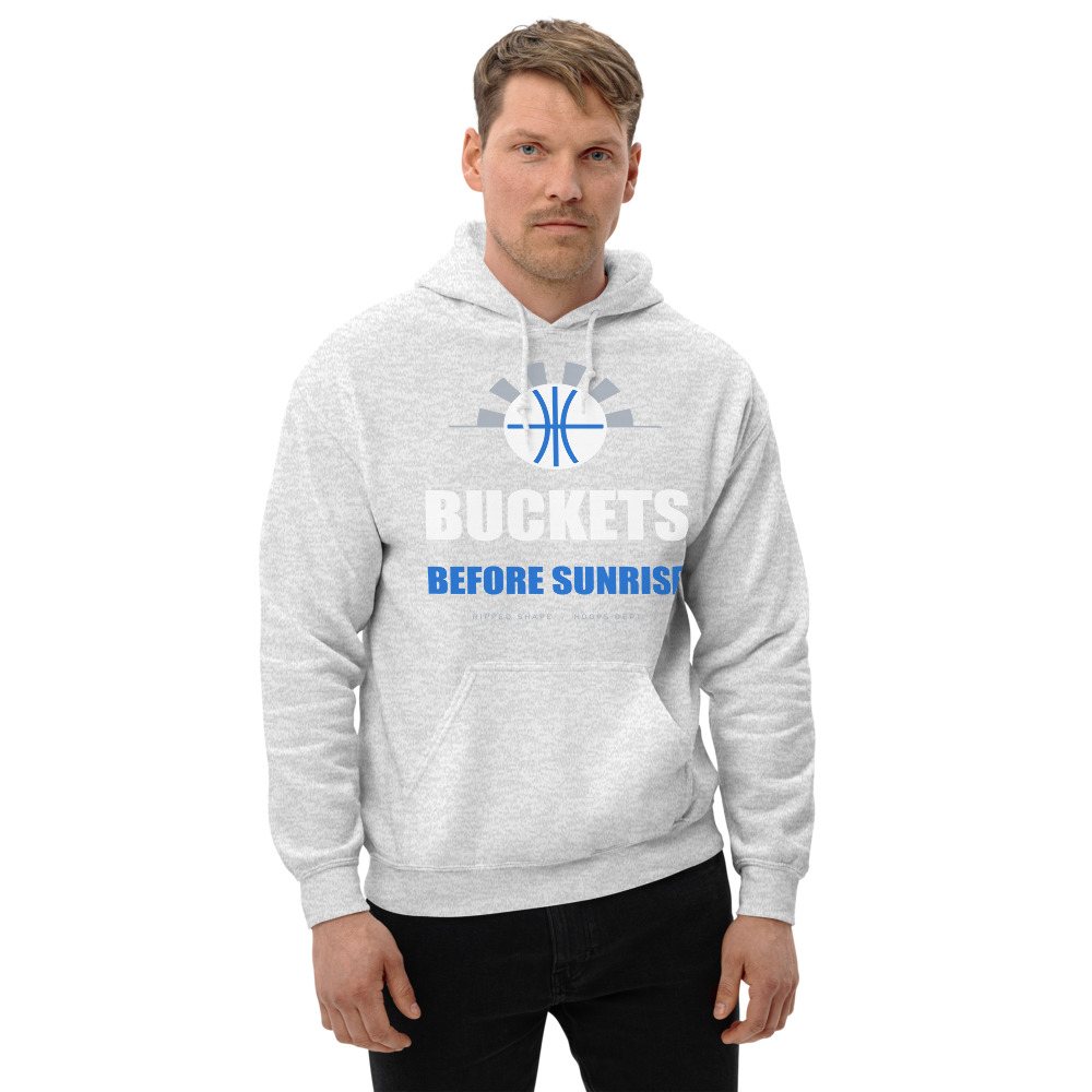 Ripped Shape Buckets Before Sunrise Sport Hoodie Front