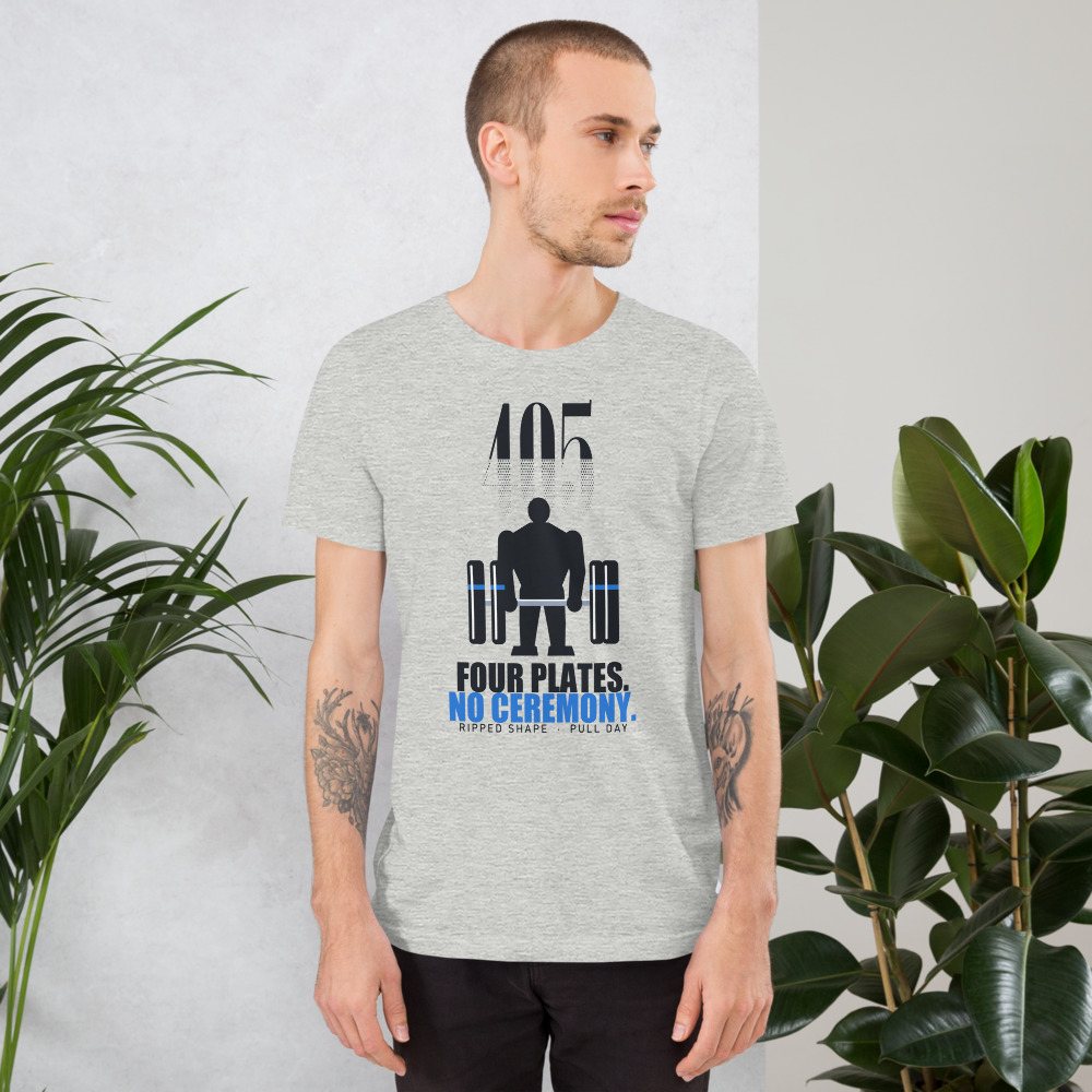 Ripped Shape 405 No Ceremony Strength Division Tee