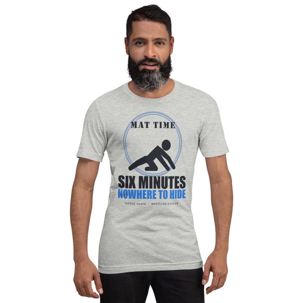 Ripped Shape Six Minutes Nowhere To Hide Strength Division Tee