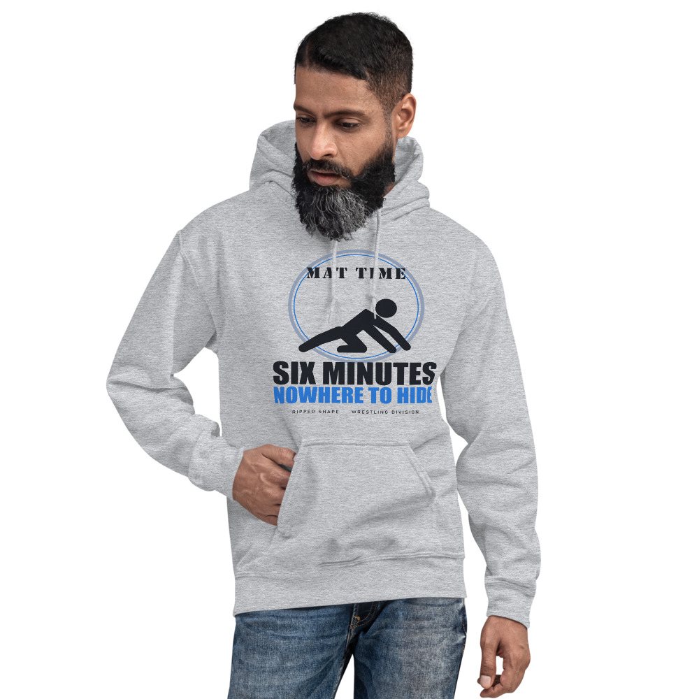 Ripped Shape Six Minutes Nowhere To Hide Strength Division Hoodie