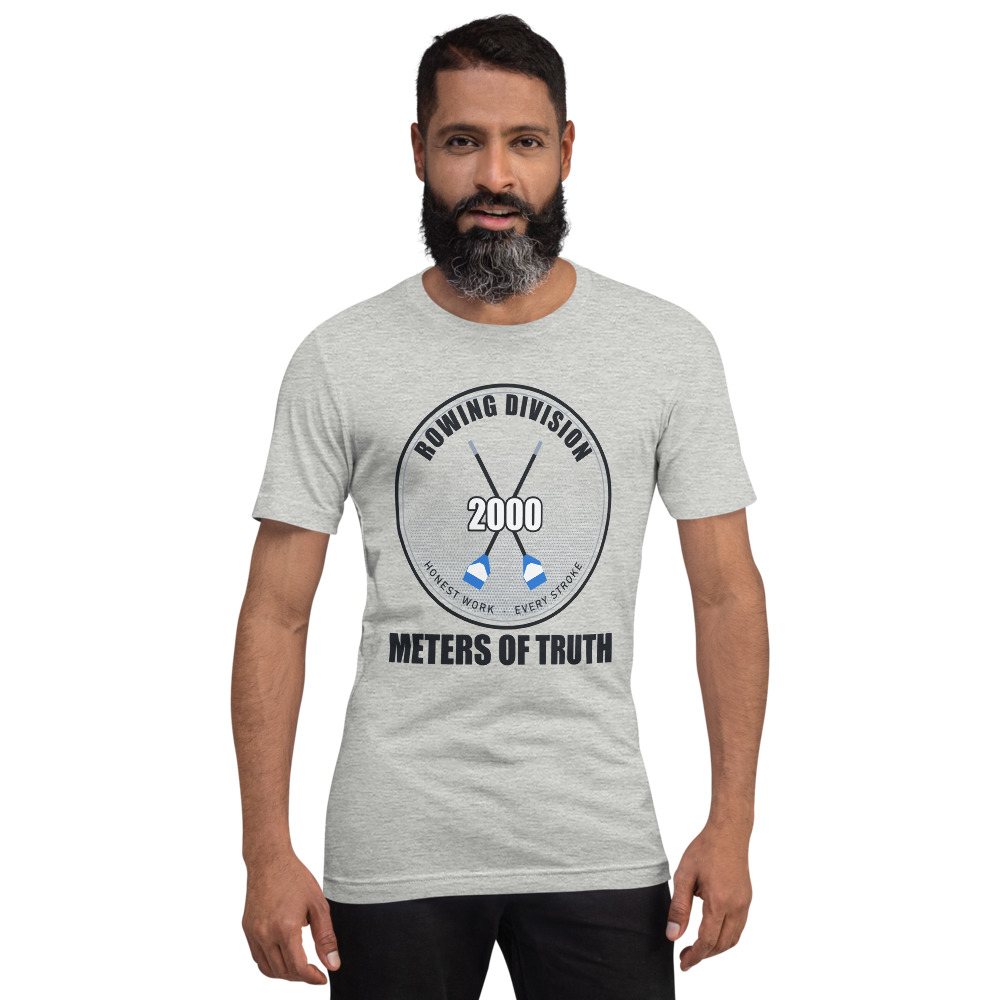 Ripped Shape 2000 Meters Of Truth Strength Division Tee Front