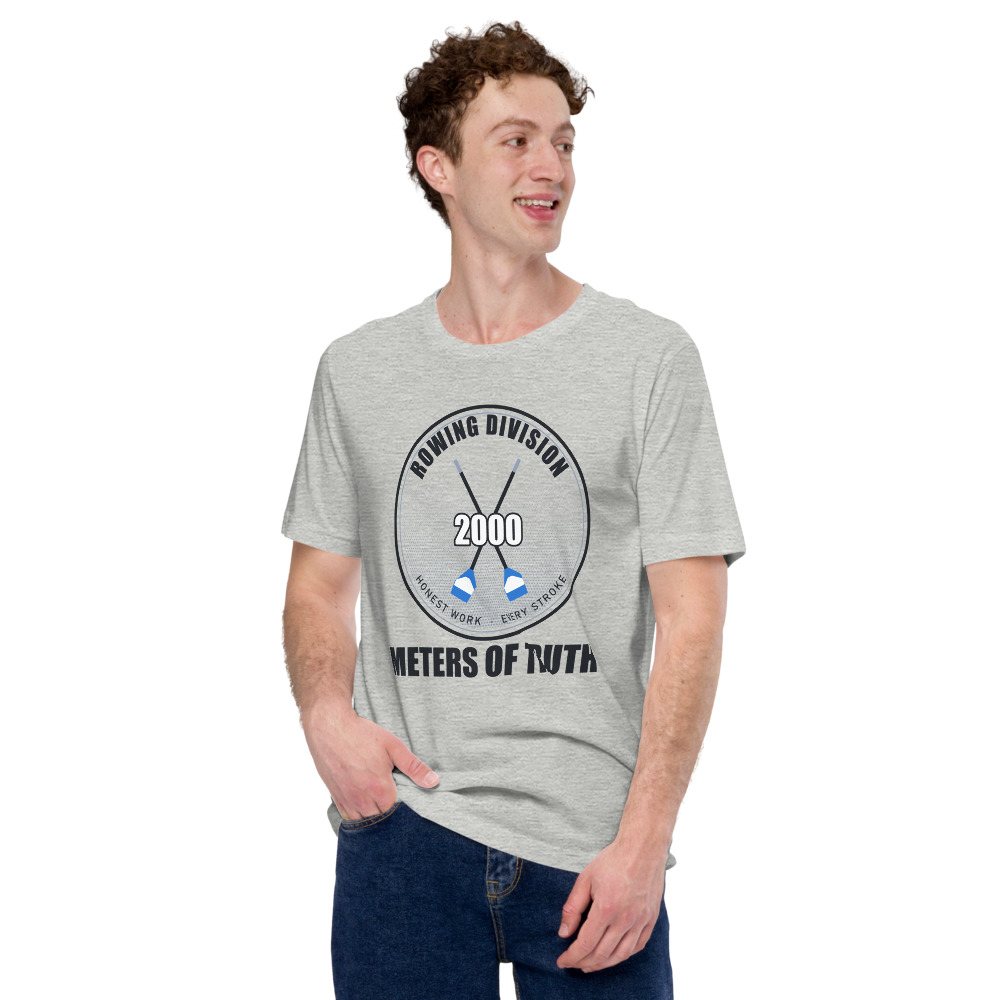 Ripped Shape 2000 Meters Of Truth Strength Division Tee Front