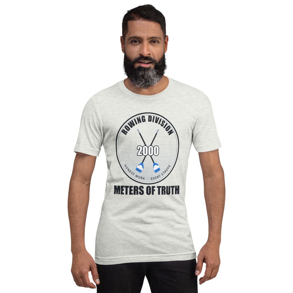 Ripped Shape 2000 Meters Of Truth Strength Division Tee Front