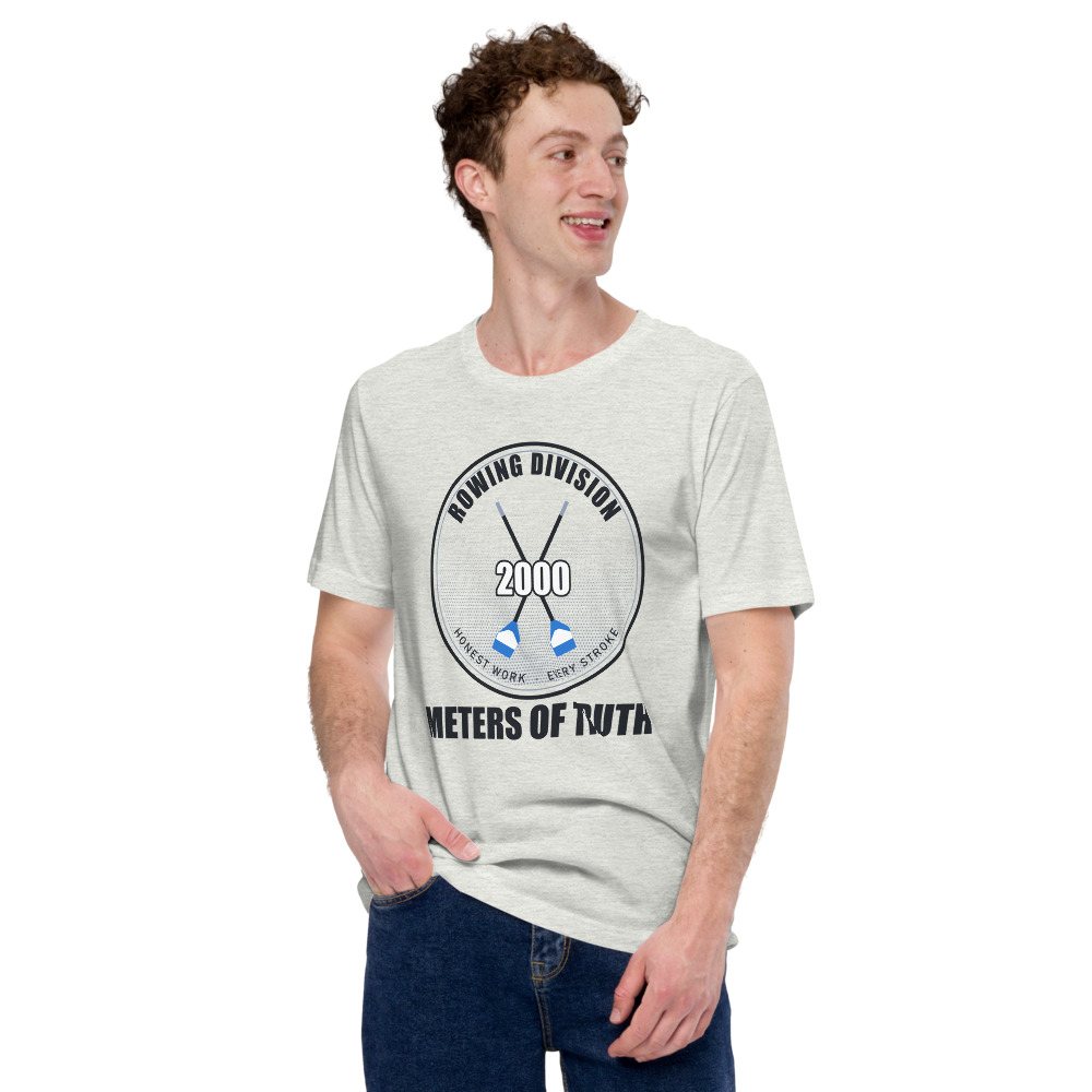 Ripped Shape 2000 Meters Of Truth Strength Division Tee Front