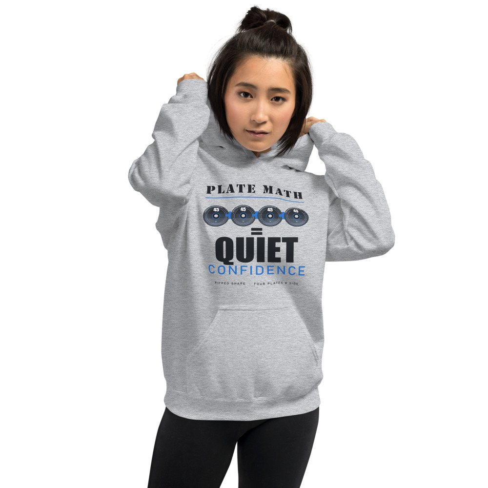 Ripped Shape Plate Math Strength Division Hoodie