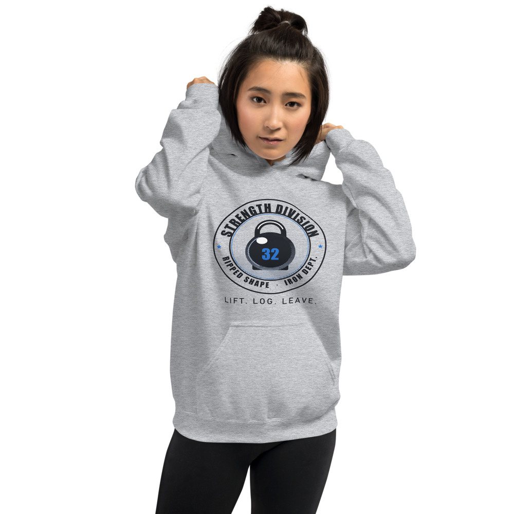 Ripped Shape Strength Division Seal Strength Division Hoodie