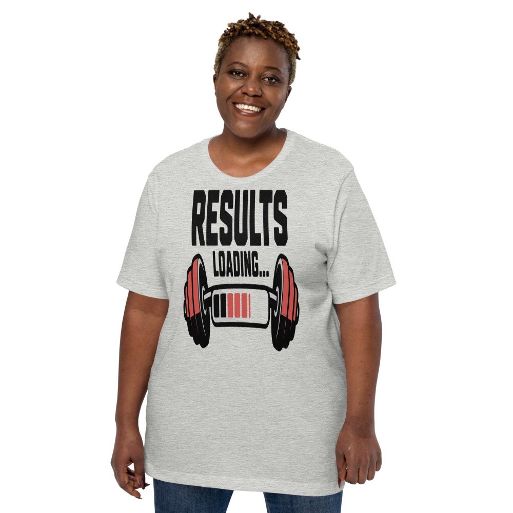 Ripped Shape Results Loading Tee Front