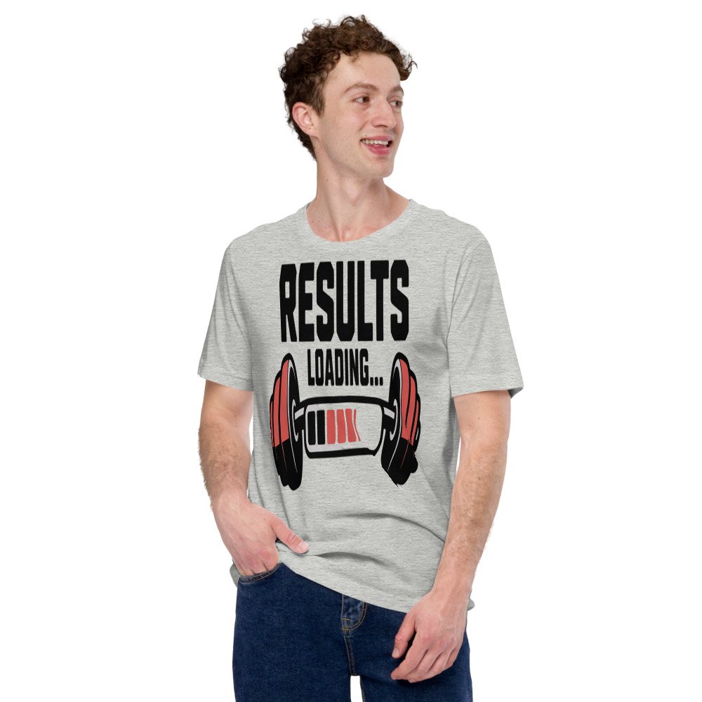 Ripped Shape Results Loading Tee Front