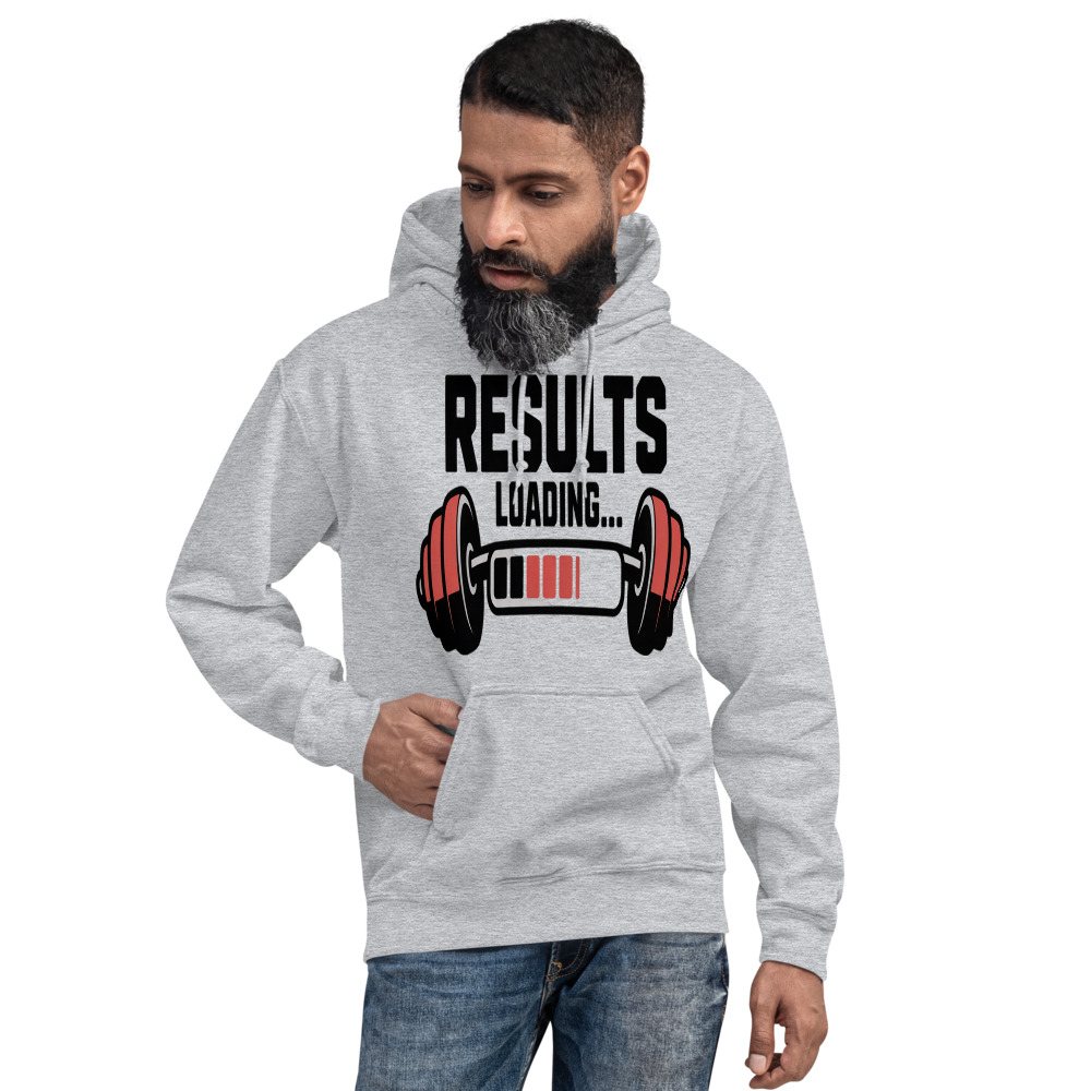 Ripped Shape Results Loading Hoodie Front