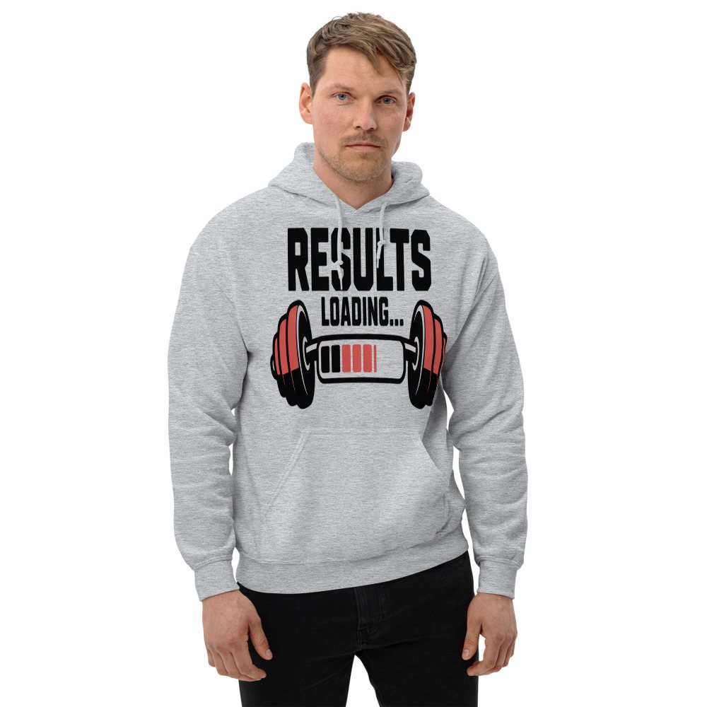 Ripped Shape Results Loading Hoodie Front