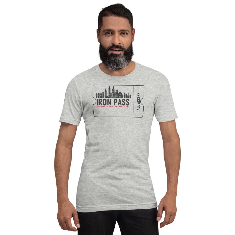 Ripped Shape Iron Pass Ticket Tee