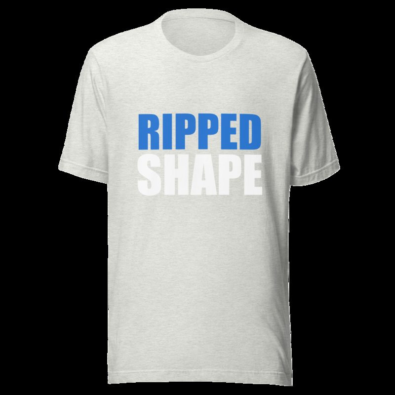 Ripped Shape Stacked Tee Ash