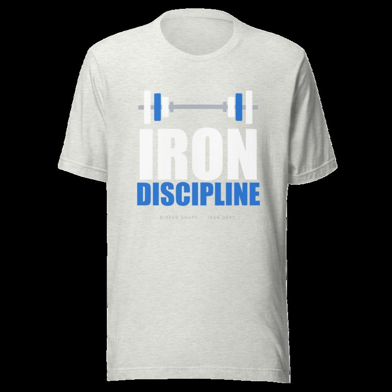 Ripped Shape Iron Discipline Iron Dept. Tee Ash