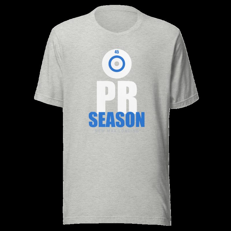 Ripped Shape PR Season Iron Dept. Tee Athletic Heather