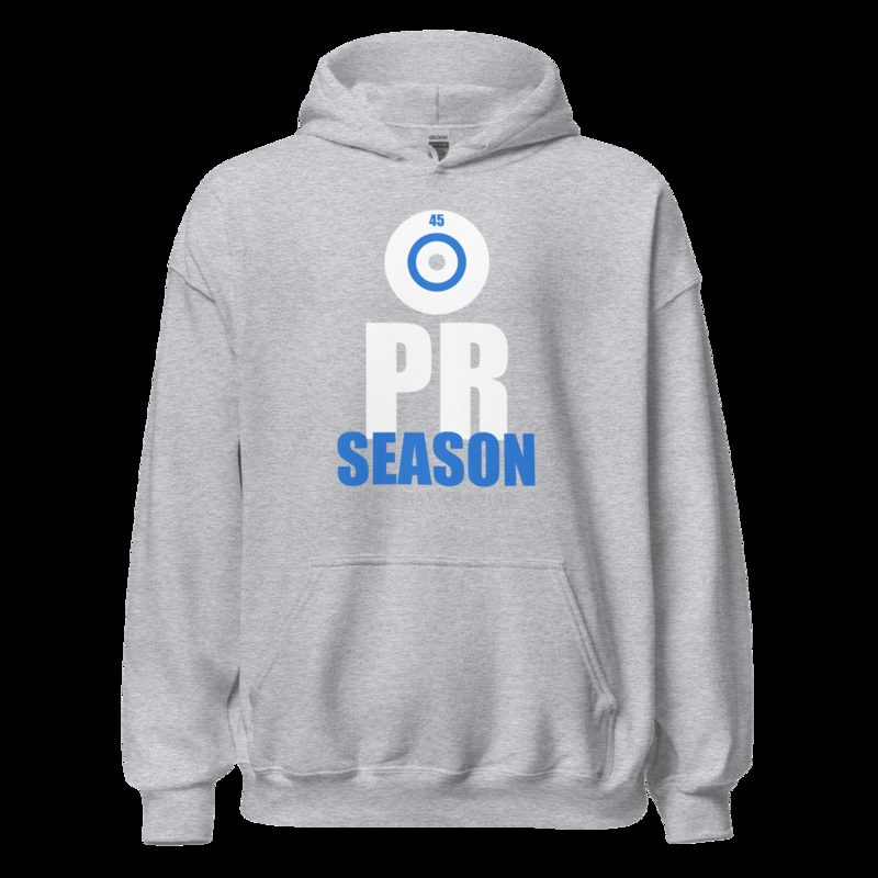 Ripped Shape PR Season Iron Dept. Hoodie Sport Grey