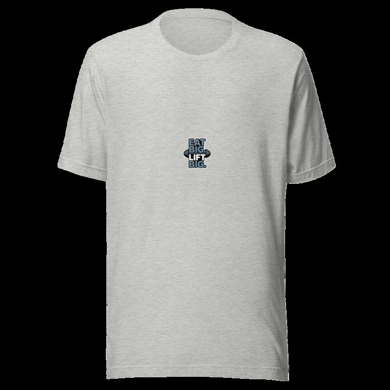 Ripped Shape Eat Big Lift Big Tee Athletic Heather