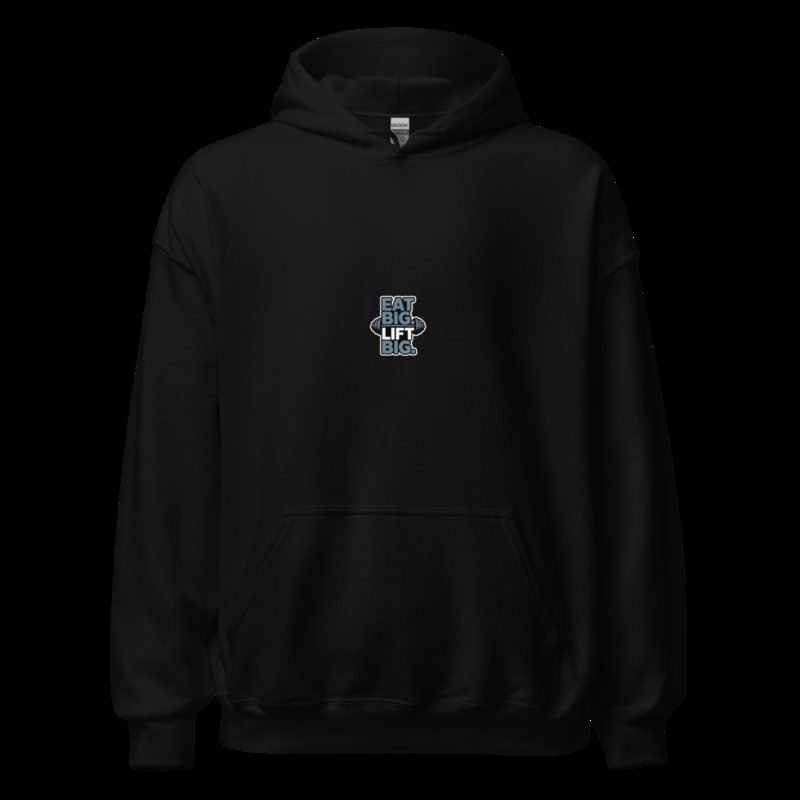Ripped Shape Eat Big Lift Big Hoodie