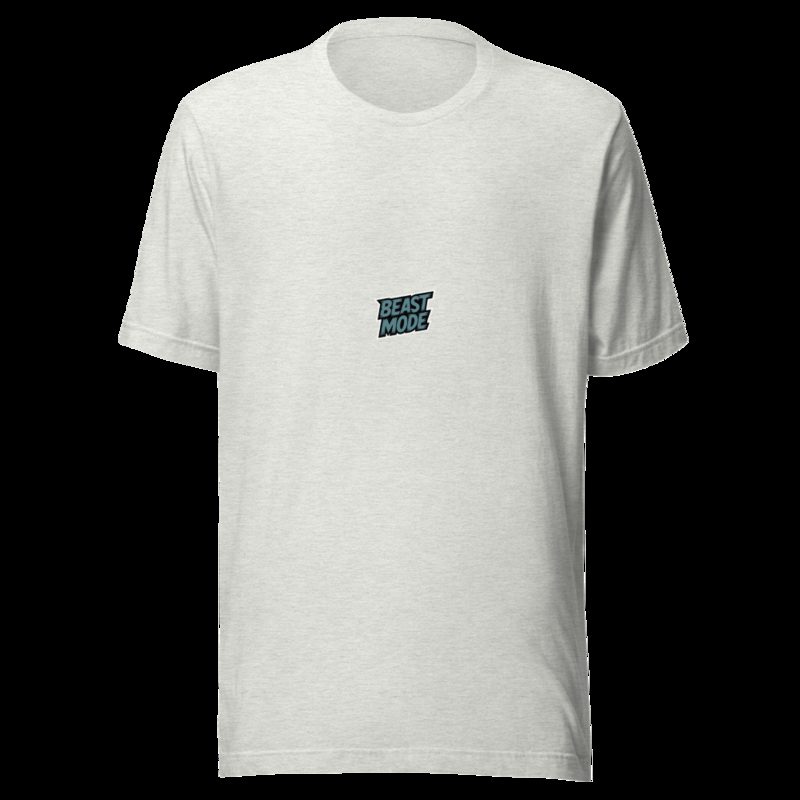 Ripped Shape Beast Mode Tee Ash