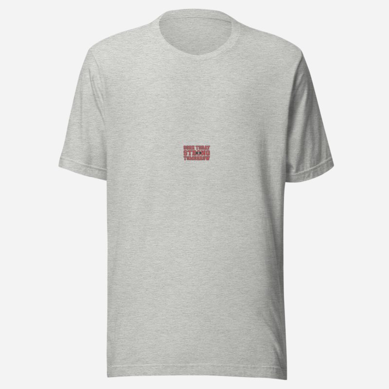 Ripped Shape Sore Today Strong Tomorrow Tee Athletic Heather