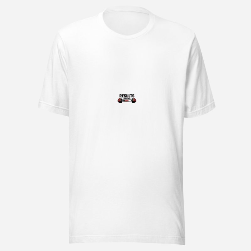 Ripped Shape Results Loading Tee White