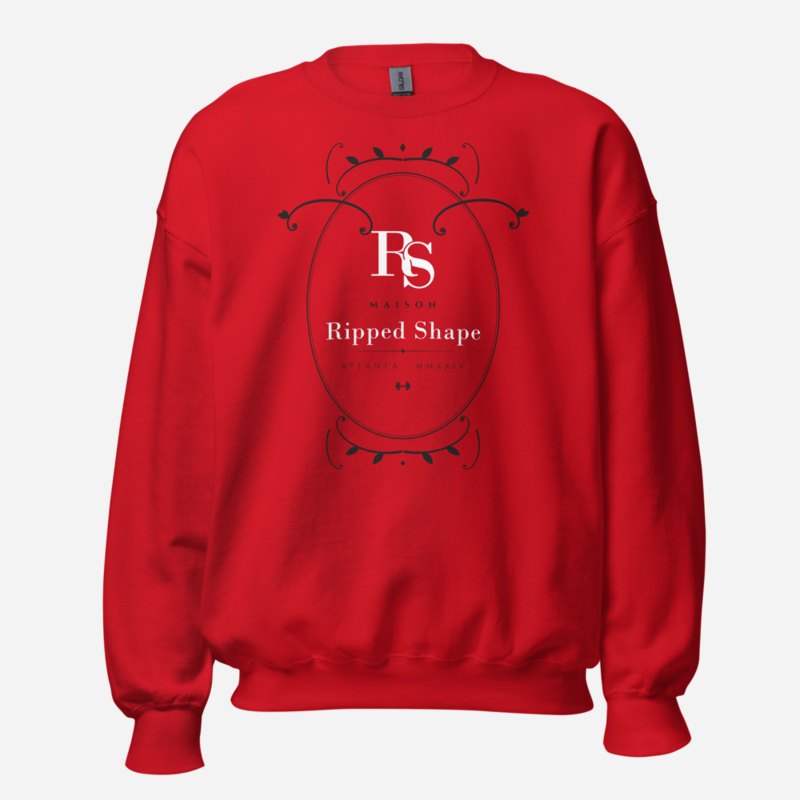 Ripped Shape Maison Baroque Cartouche Sweatshirt